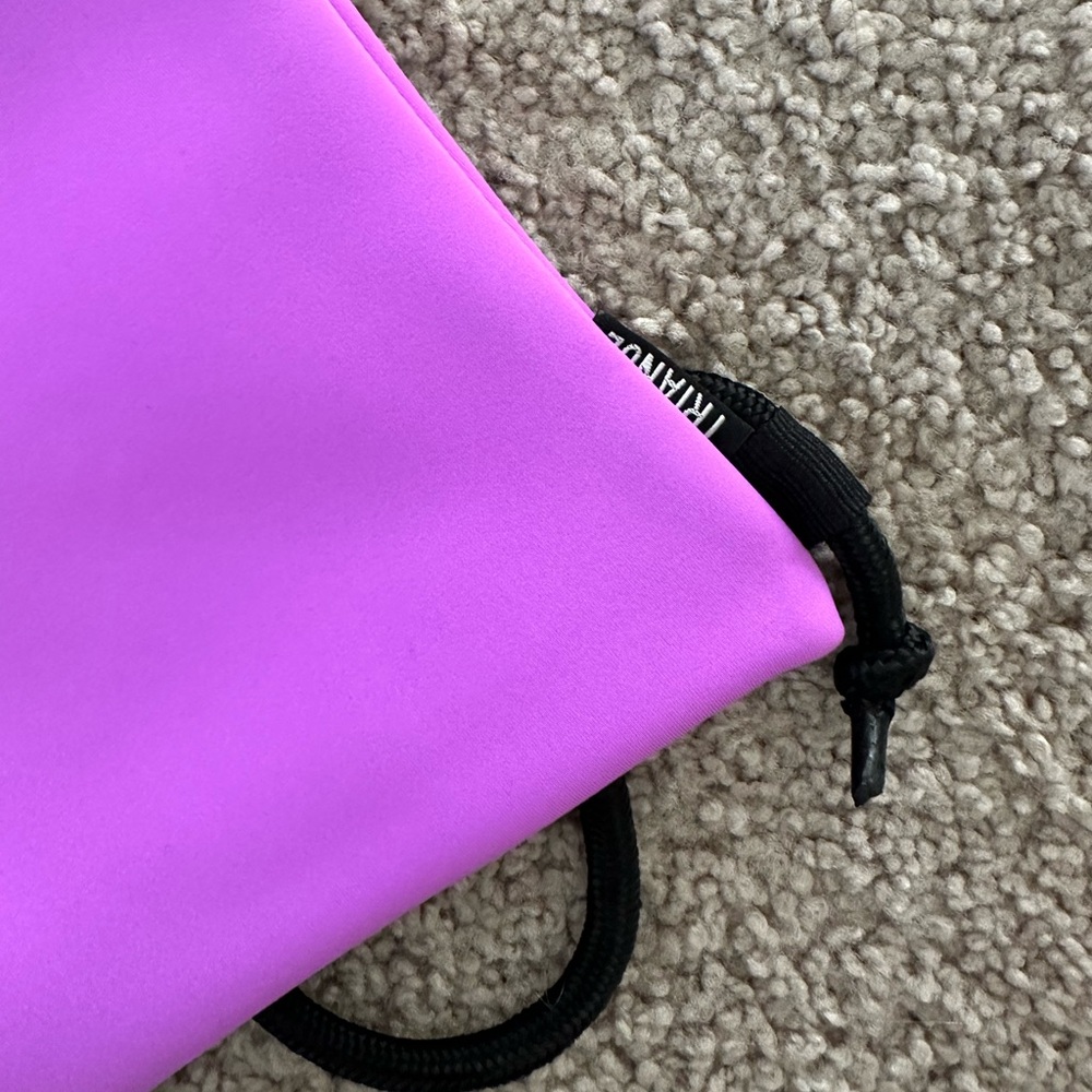 Triangle Neon String Backpack in Neoprene - Picture 2 of 2